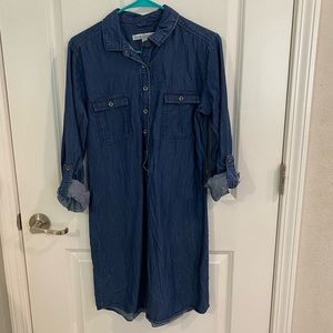 Larry Levin Denim Dress